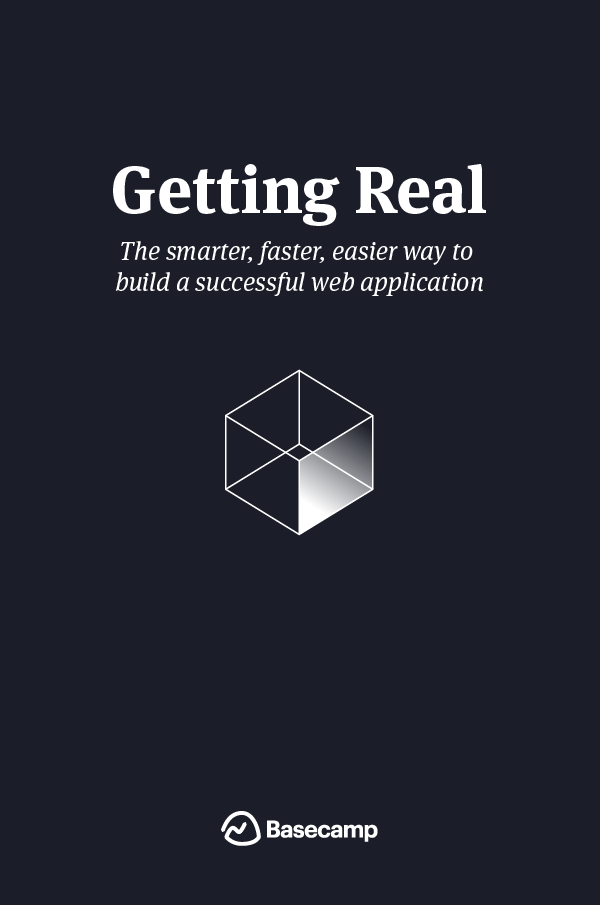 Book cover of Getting Real