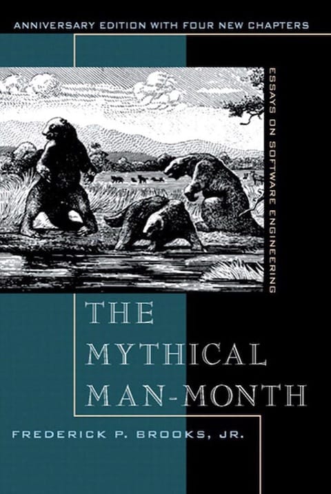 Book cover of The Mythical Man Month